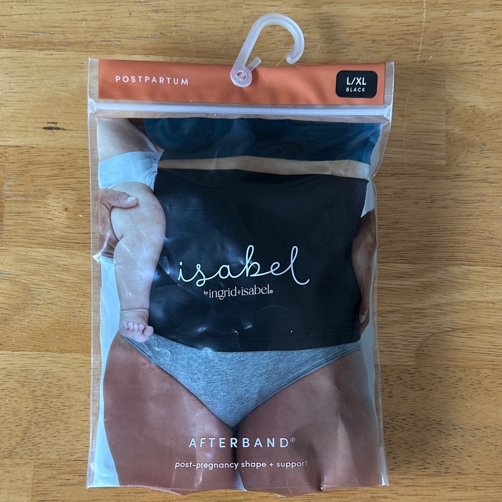 Isabel Maternity by Ingrid & Isabel Black Afterband Shapewear
